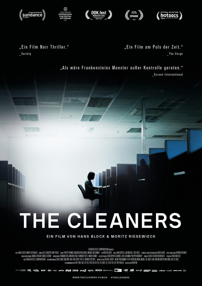 Filmplakat THE CLEANERS © farbfilm verleih GmbH 2018